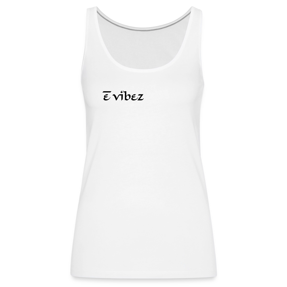 Women’s Premium Tank Top - white